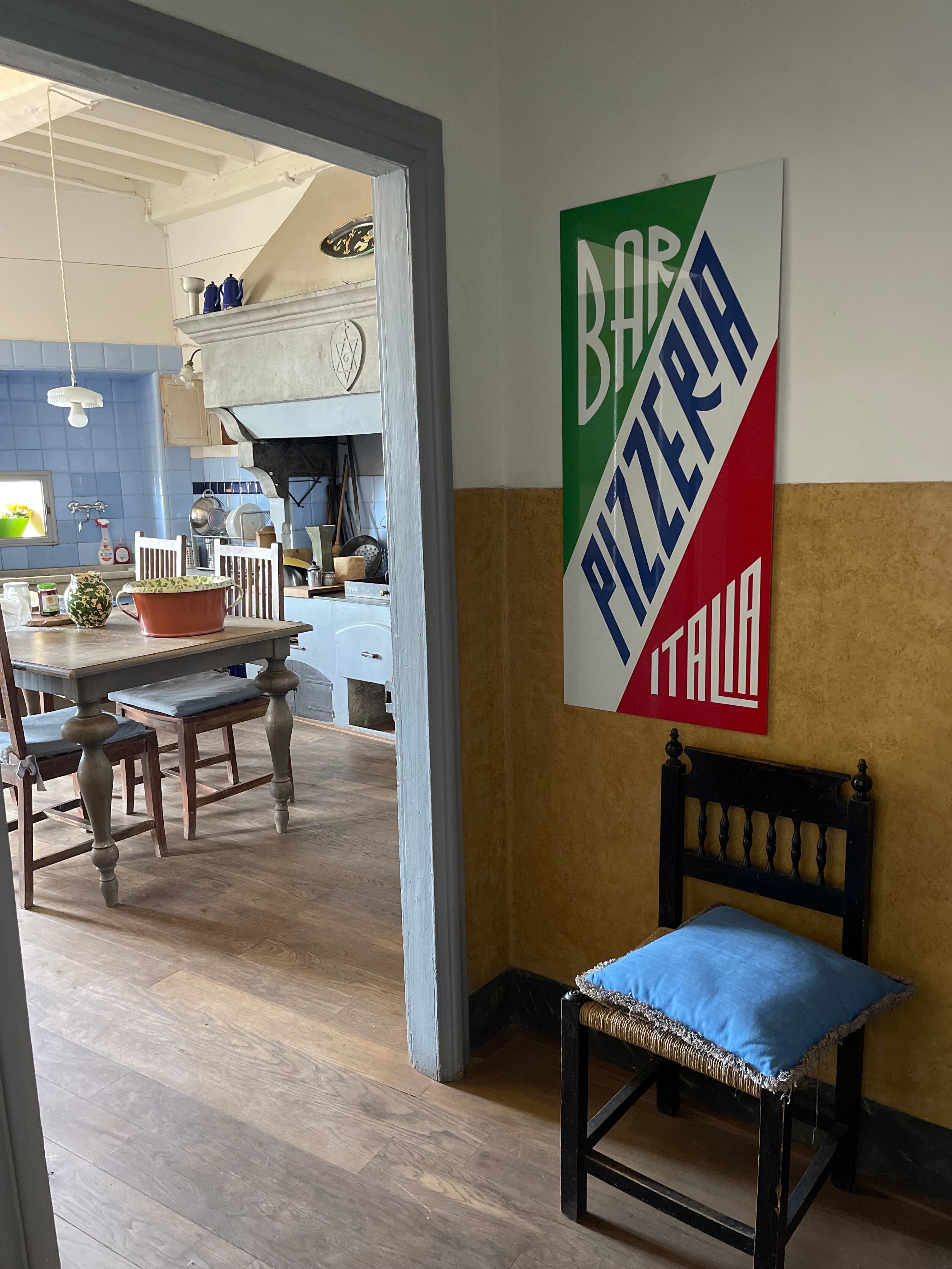 'Pizzeria' Vintage Inspired Sign 1950's.