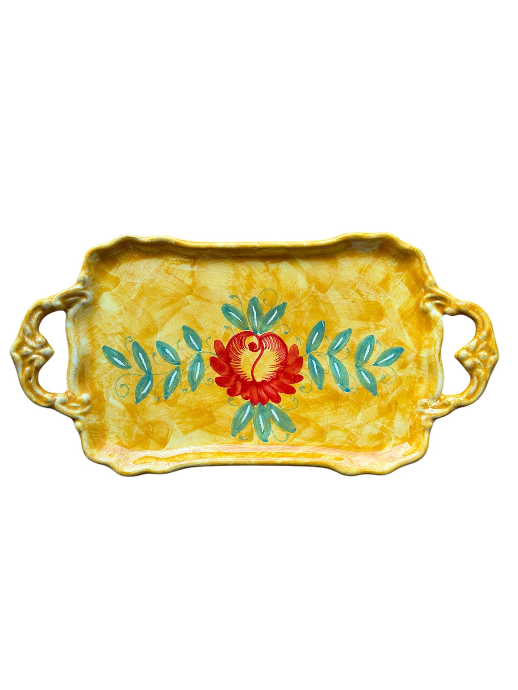 The Senape Rose Baroque Platter