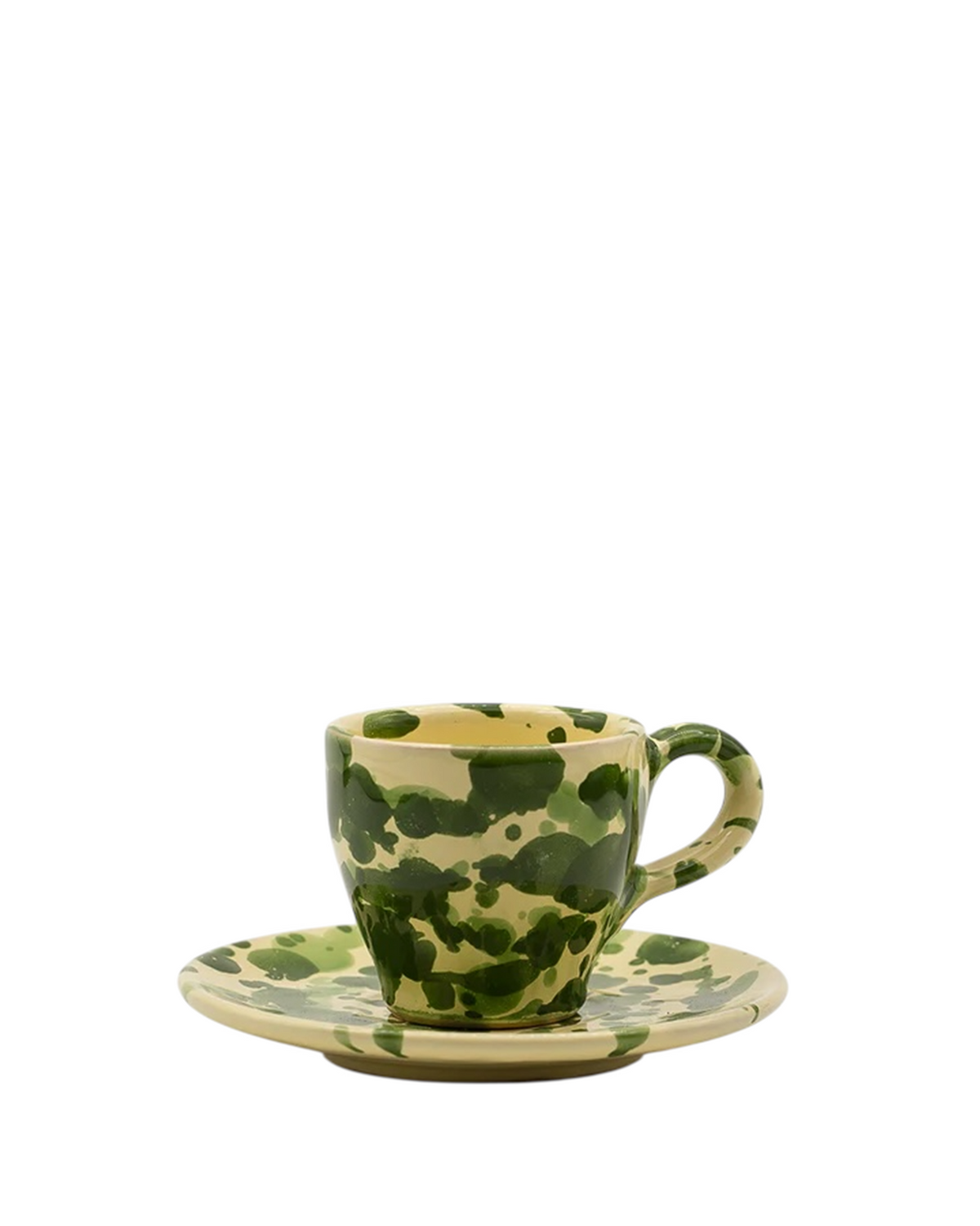The Italian Caffé Cup with Plate Set of 2
