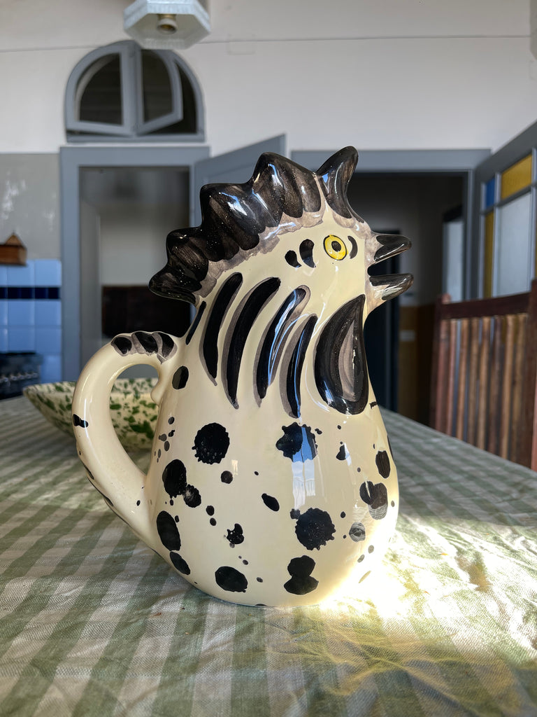 The Manganese Rooster Jug