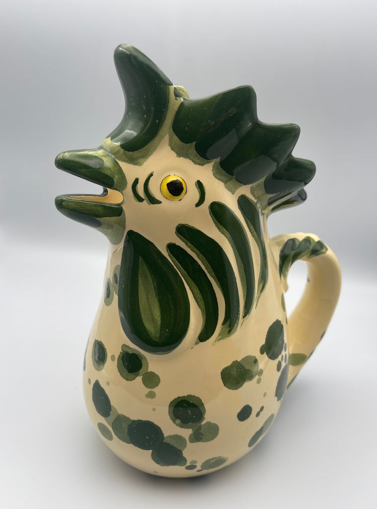 rooster jug pitchers italian rooster gallo tableware ceramics christmas gifts
