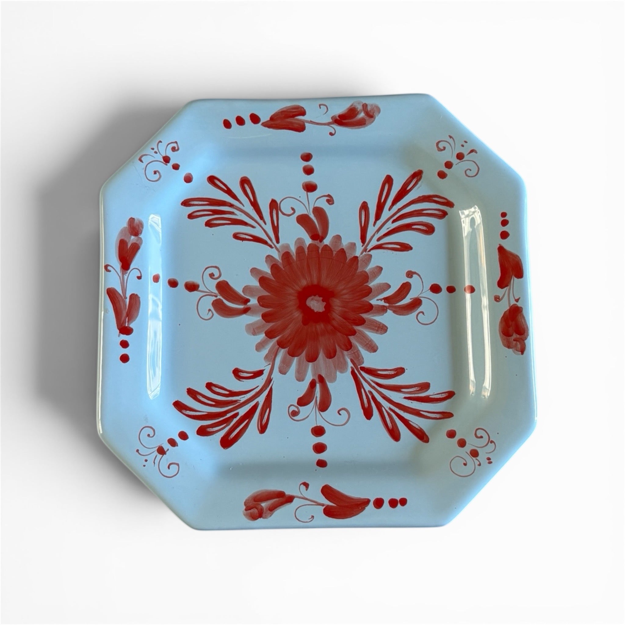 The Celeste Gerber Rosso Dessert Plate