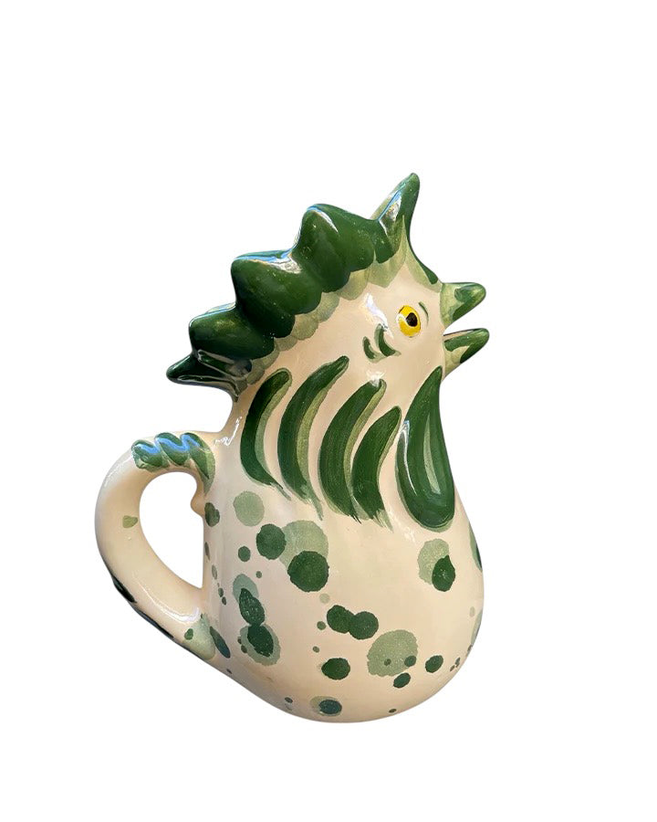The ‘Tuscan Green’ Rooster Jug
