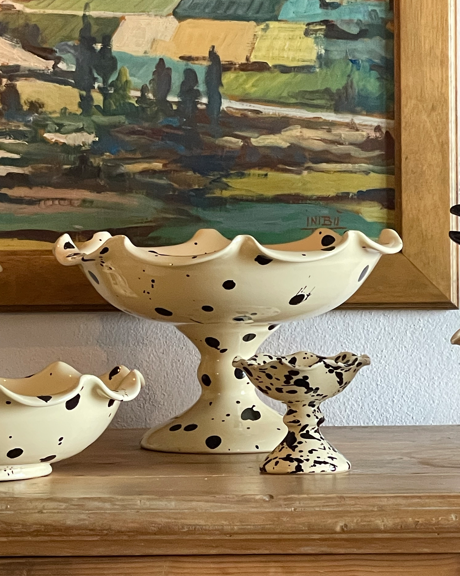 The Curvy Serving Bowl with Stand