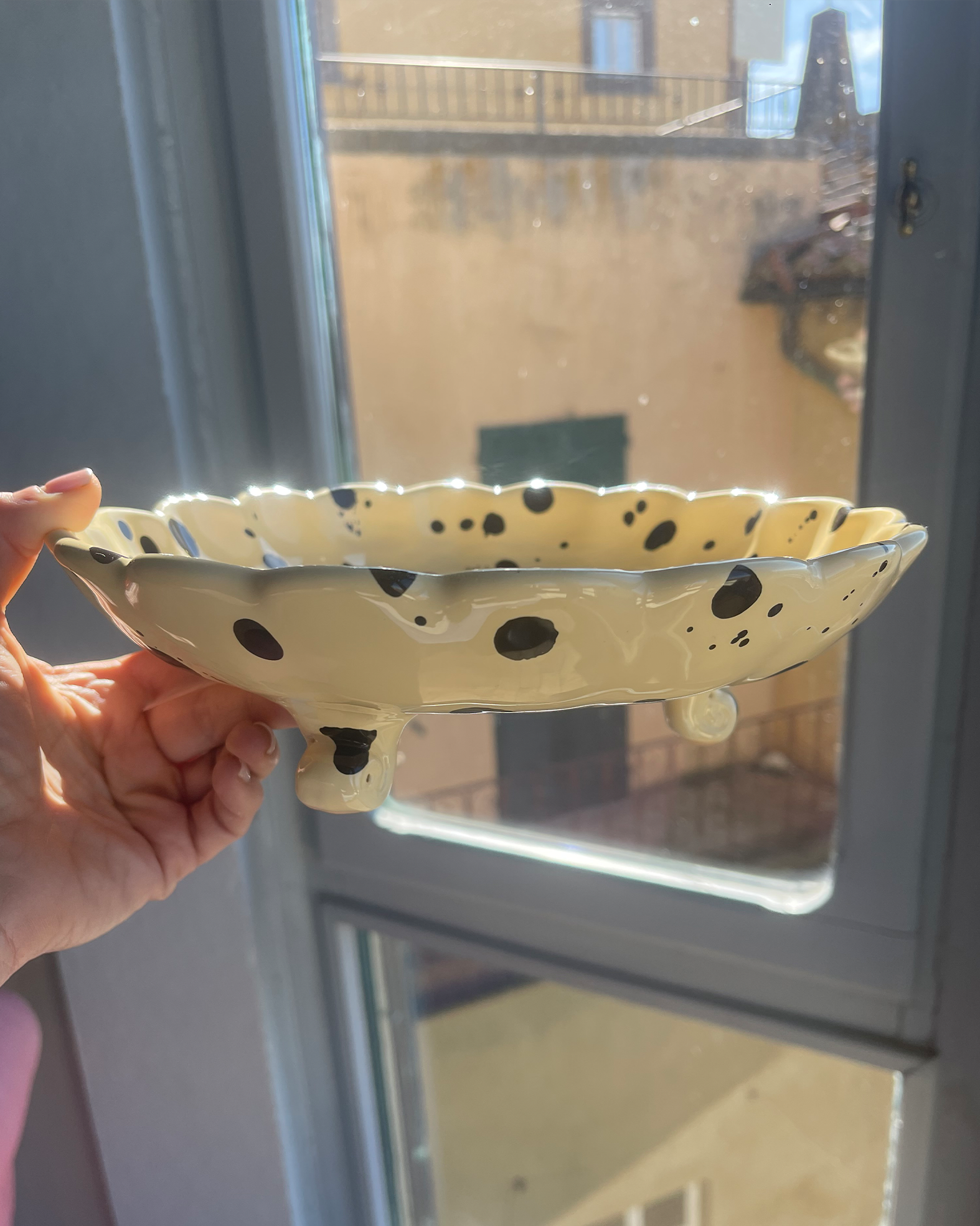 The Footed Petal bowl