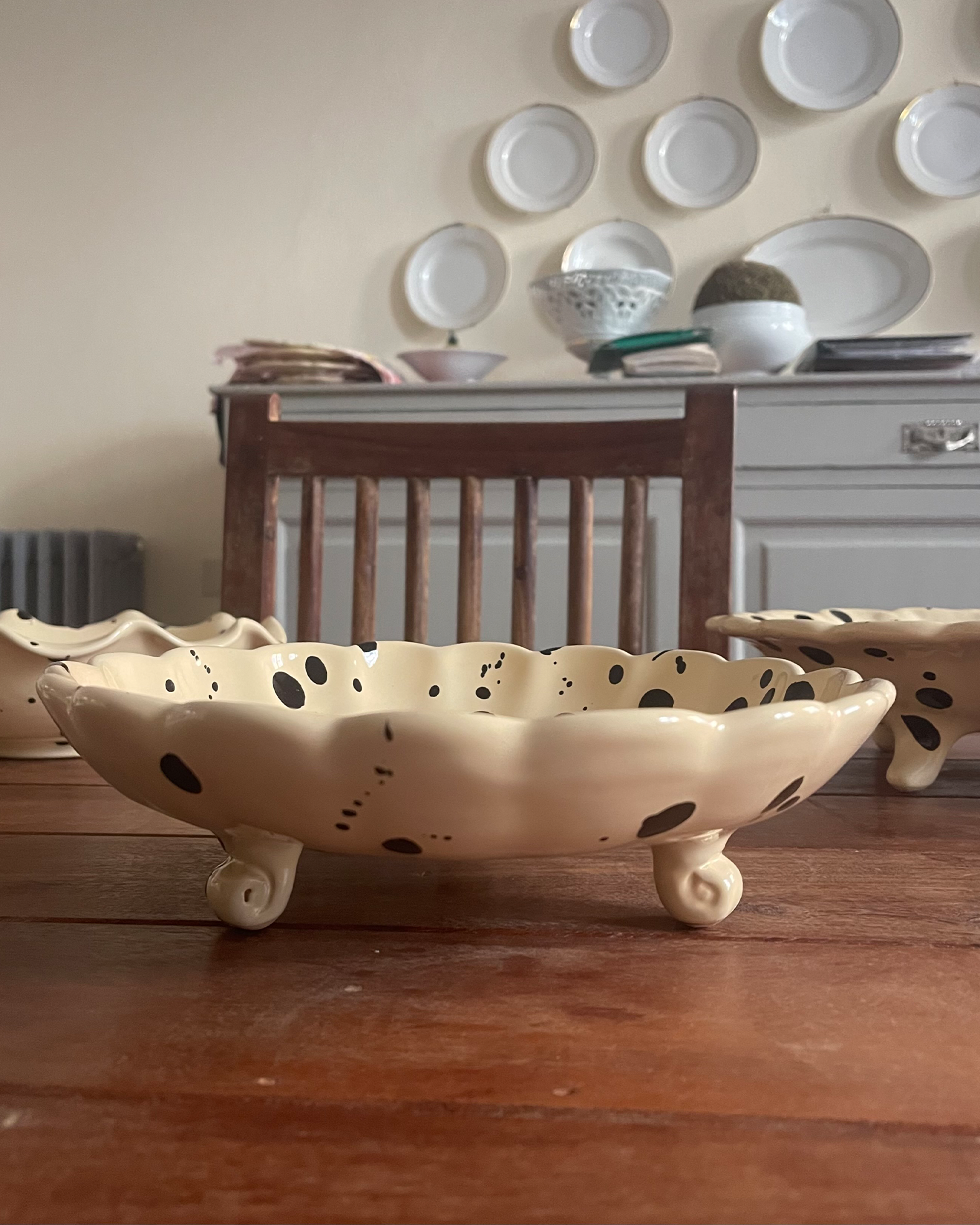 The Footed Petal bowl