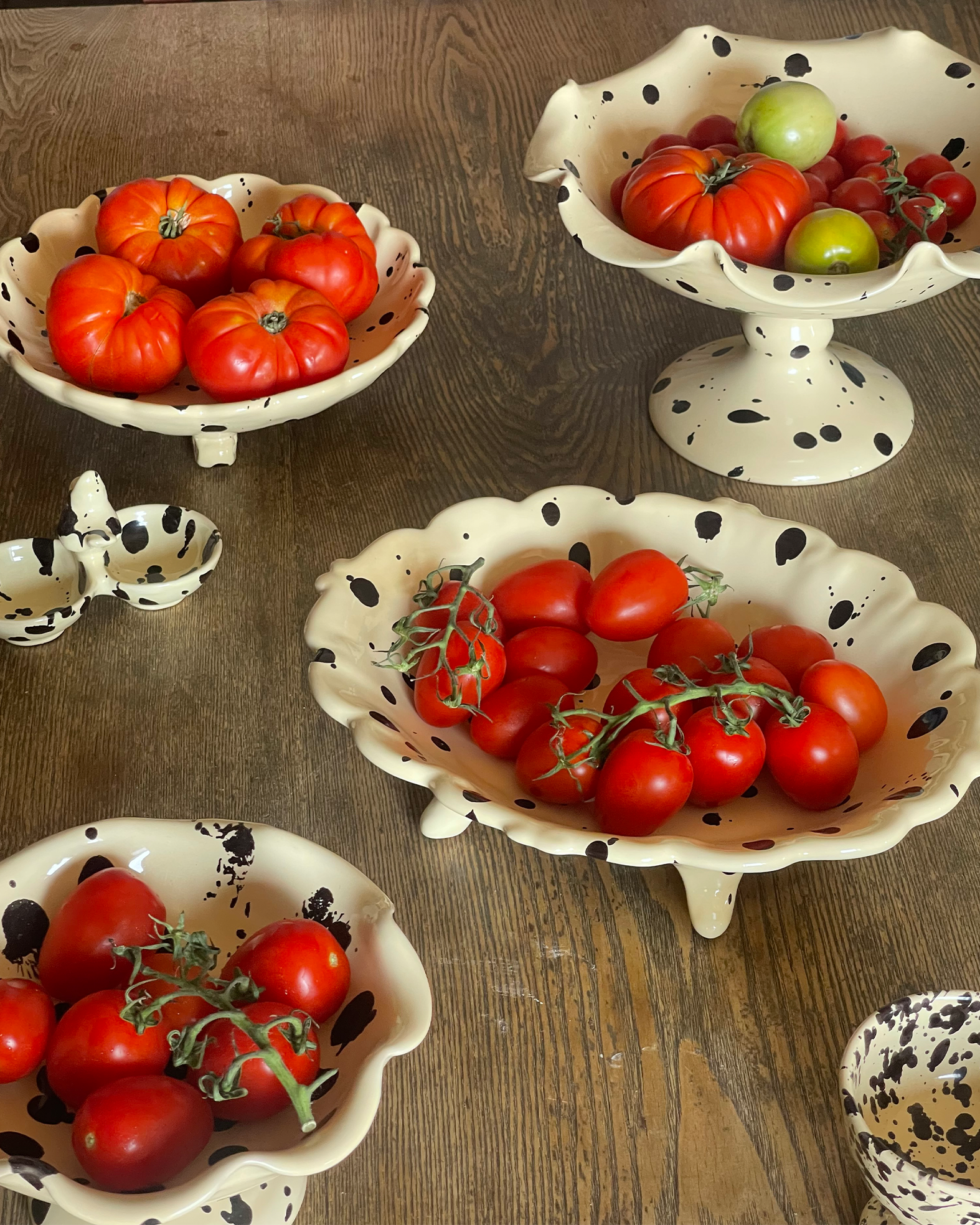 The Footed Petal bowl