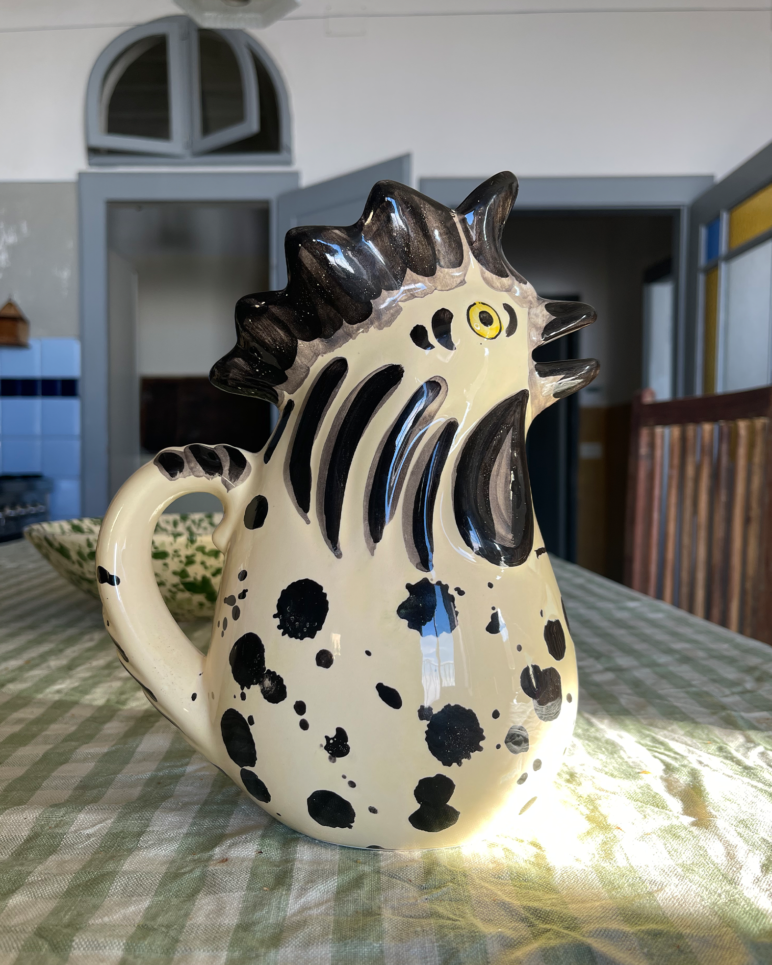 The Manganese Rooster Jug