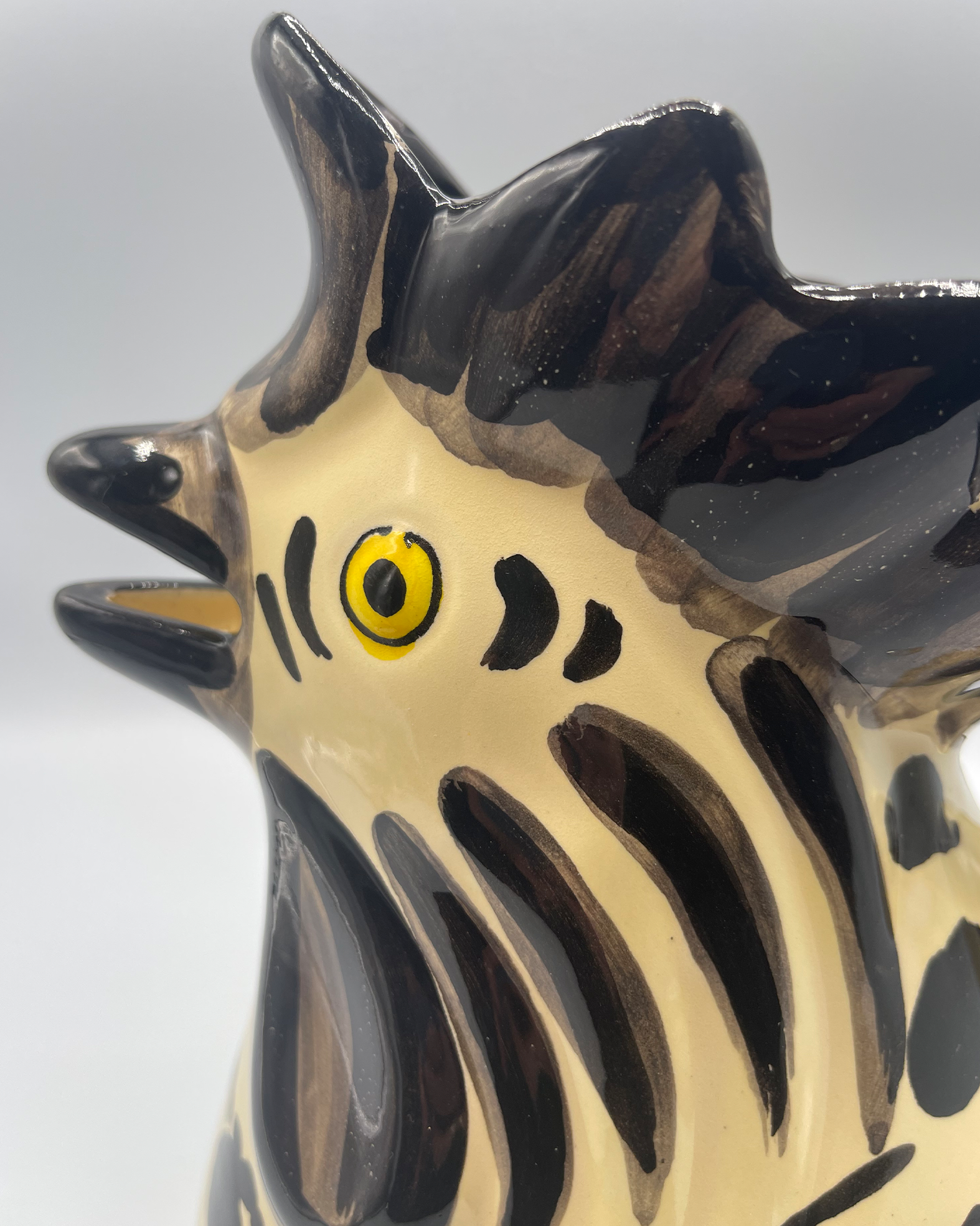The Manganese Rooster Jug