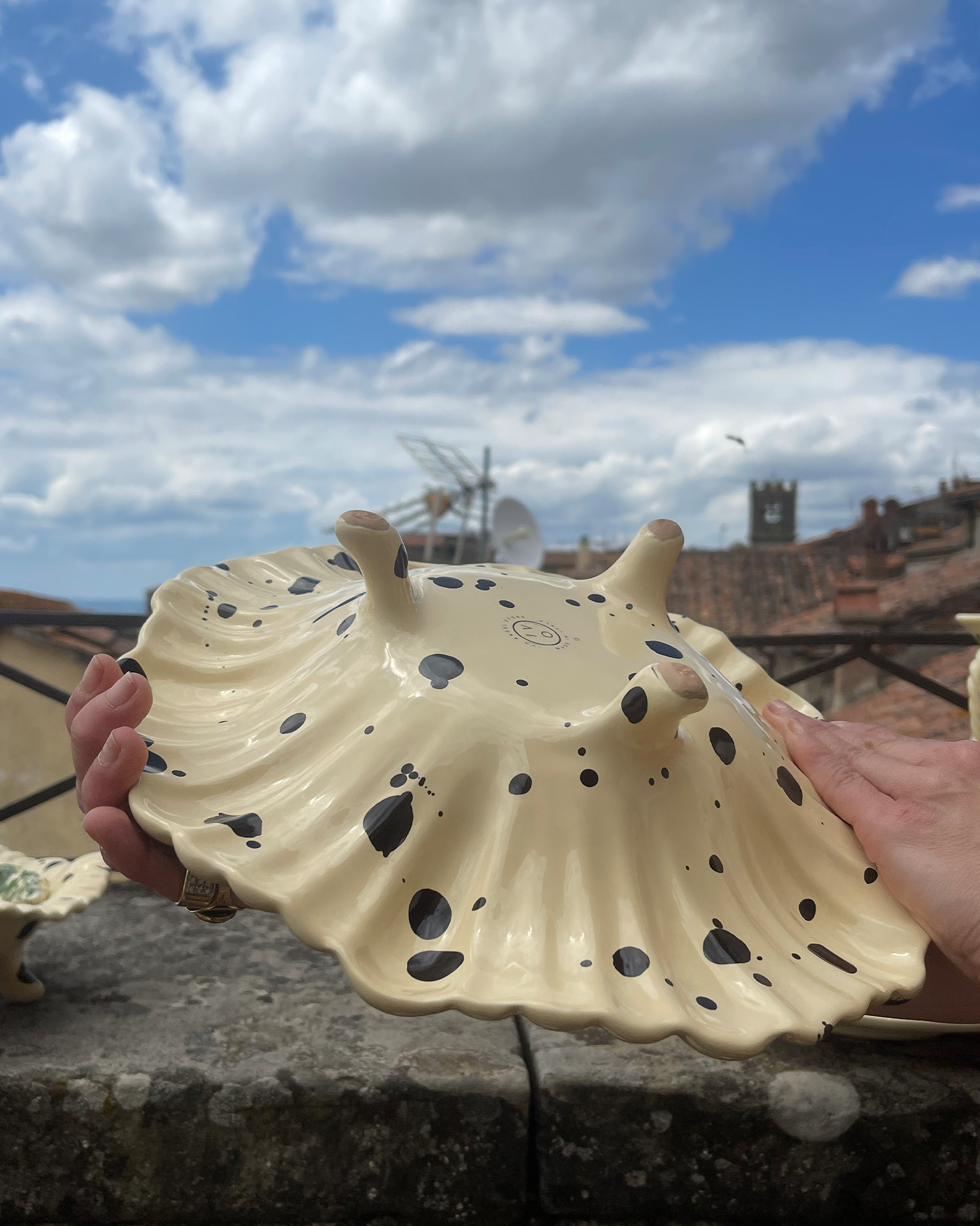 The Ribboned footed bowl