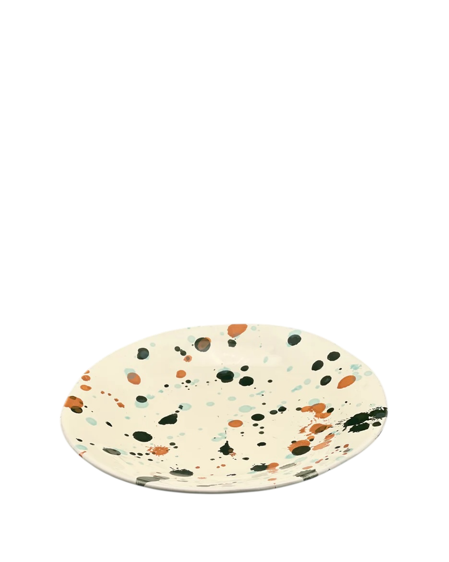The Soft Edge Dinner Plate 'Cinnamon & Salt'