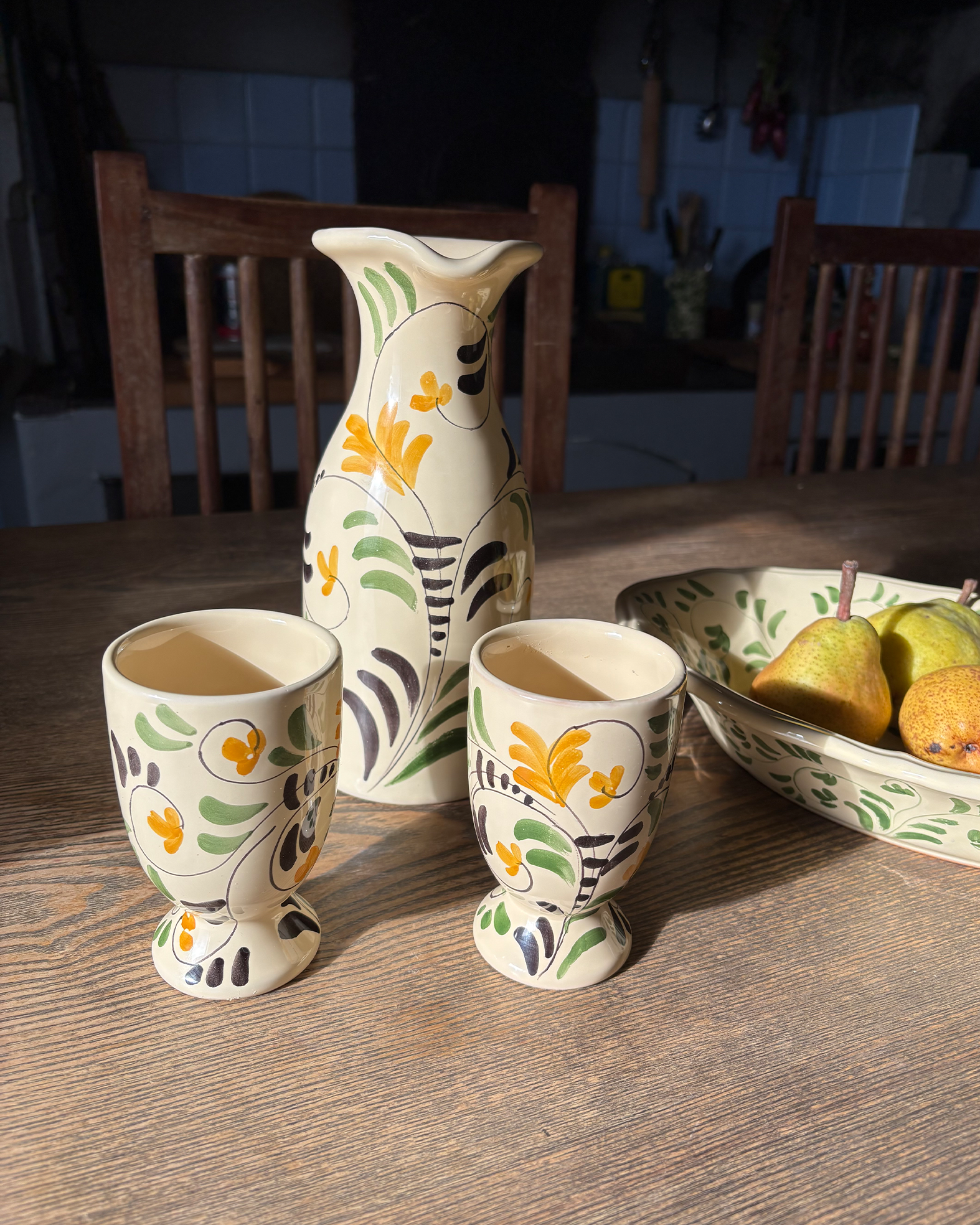 The Vines Monte footed cups set of 2