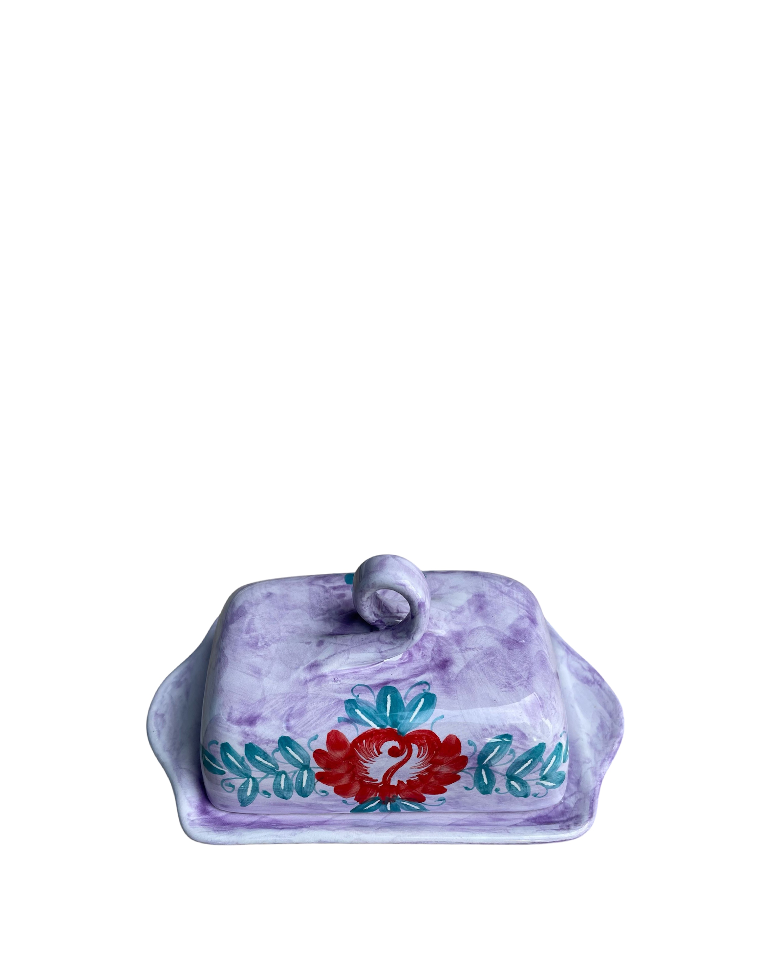 The Viola Rose Butter Dish