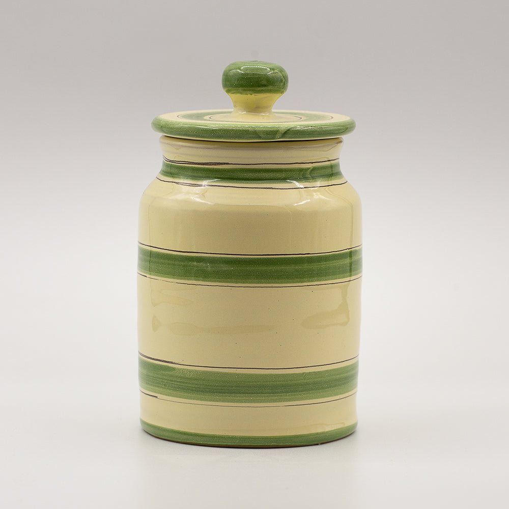 The Classic Italian Style Storage Jar with Lid