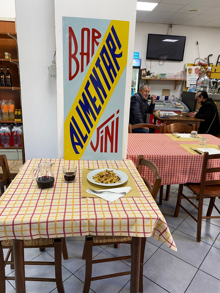 'Alimentari’ Vintage Inspired Sign 1950's