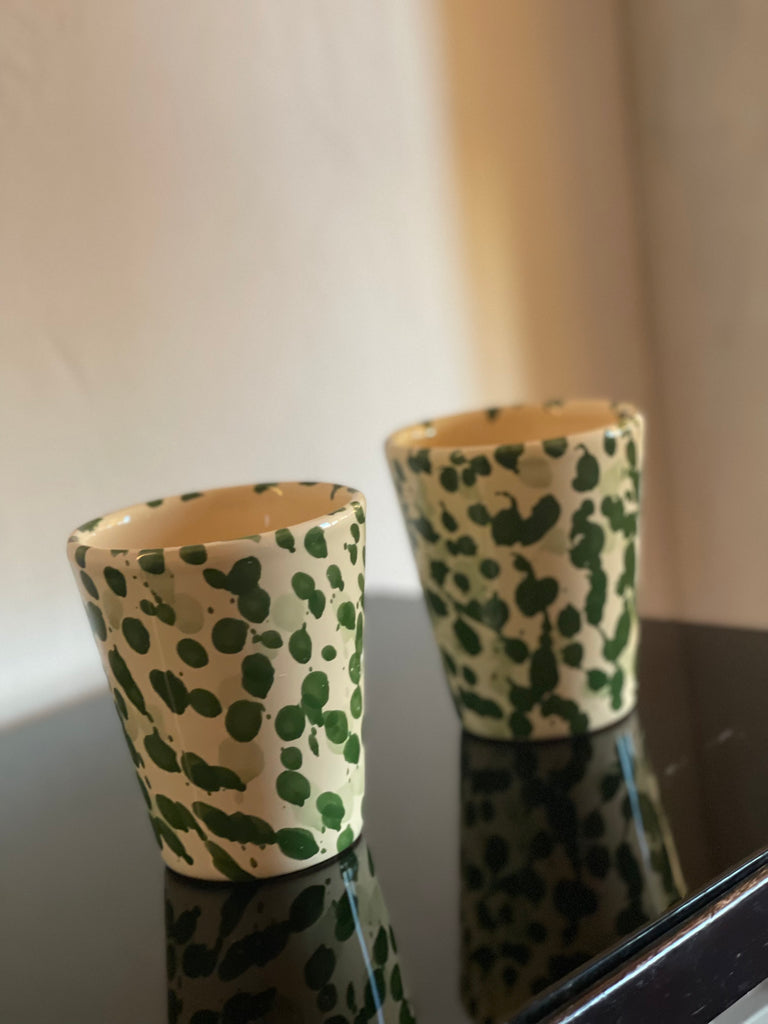 The Ceramic Water Cup Set of 2